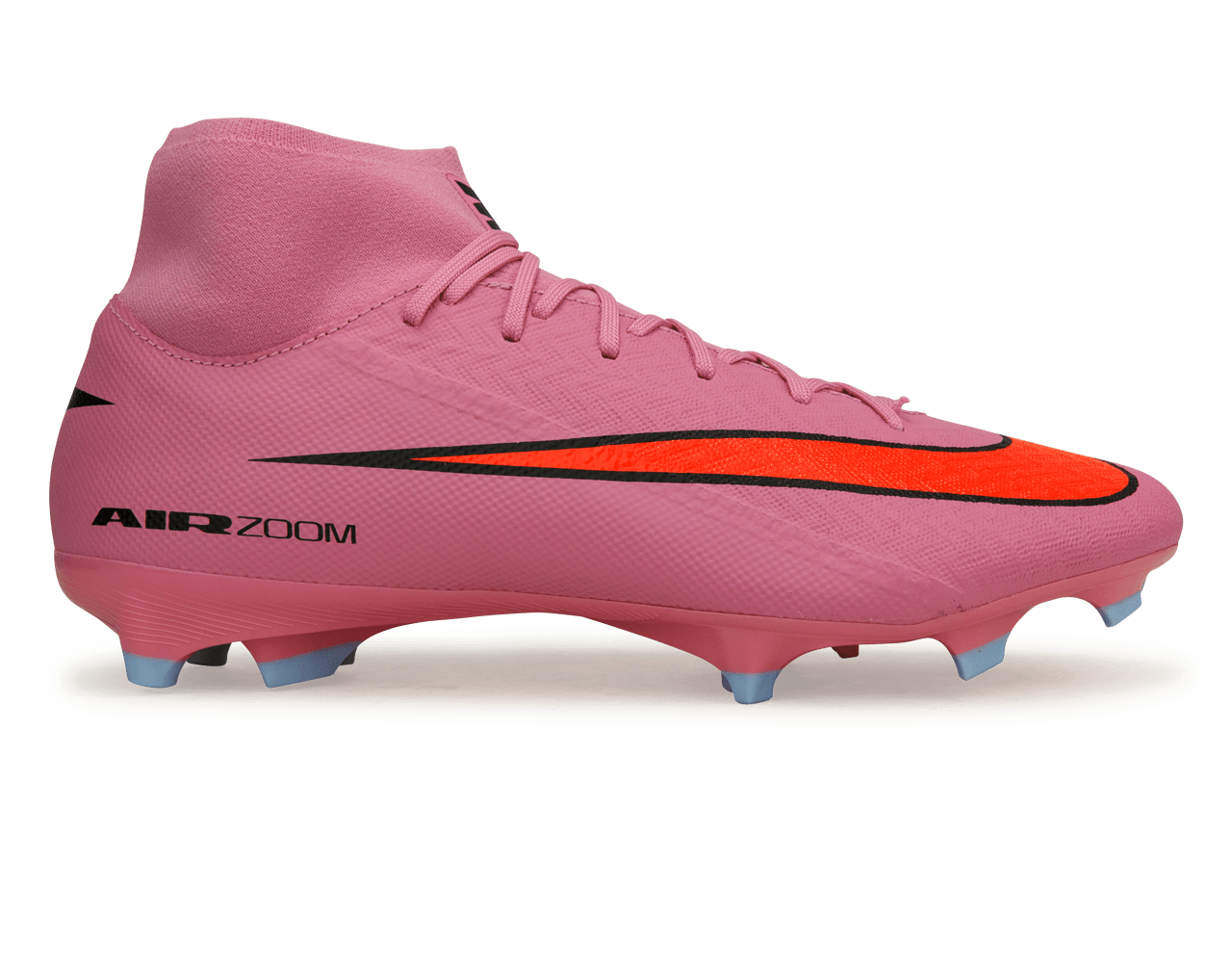 Nike Men's Zoom Mercurial Superfly 10 Academy FG/MG Magic Flamingo/Black