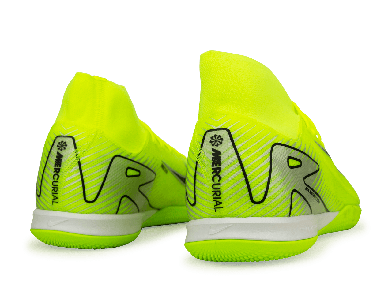 Nike Men's Zoom Mercurial Superfly 10 Academy IC Volt/Black - Image 4