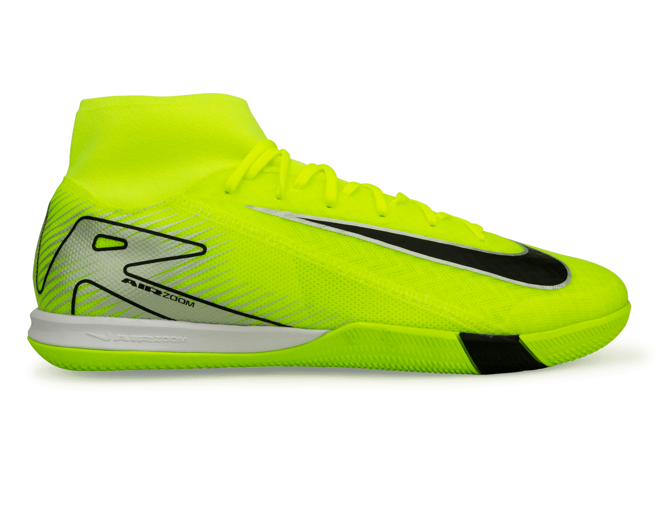 Nike Men's Zoom Mercurial Superfly 10 Academy IC Volt/Black