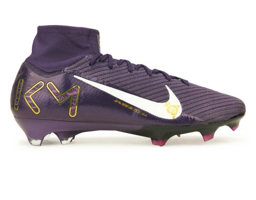 Nike Men's Zoom Mercurial Superfly 10 Elite KM FG Grand Purple/Pale Ivory
