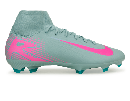 Nike Men's Zoom Mercurial Superfly 10 Pro FG Ocean Cube/Pink Blast