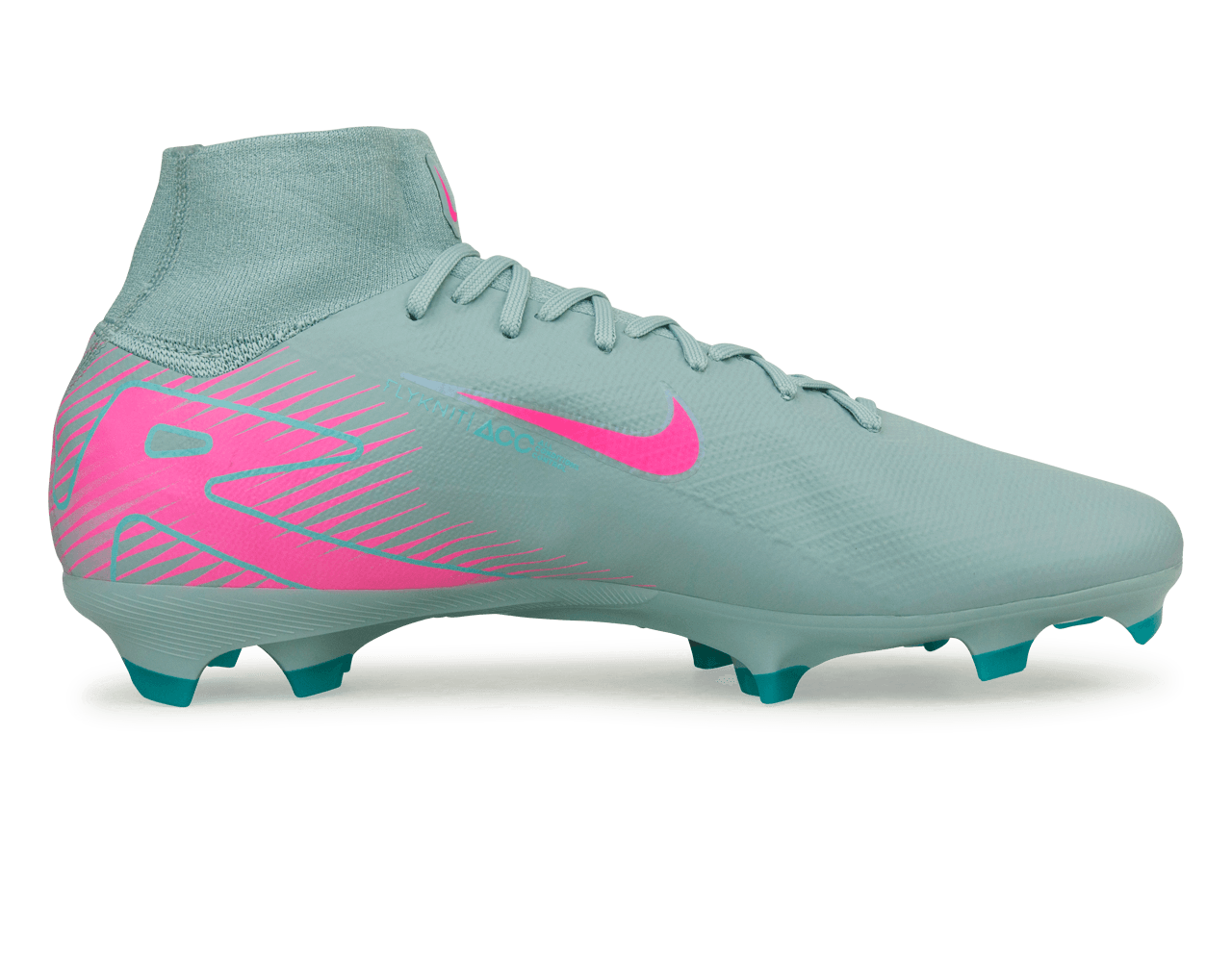 Nike Men's Zoom Mercurial Superfly 10 Pro FG Ocean Cube/Pink Blast - Image 2