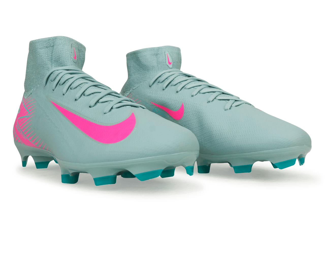 Nike Men's Zoom Mercurial Superfly 10 Pro FG Ocean Cube/Pink Blast - Image 3
