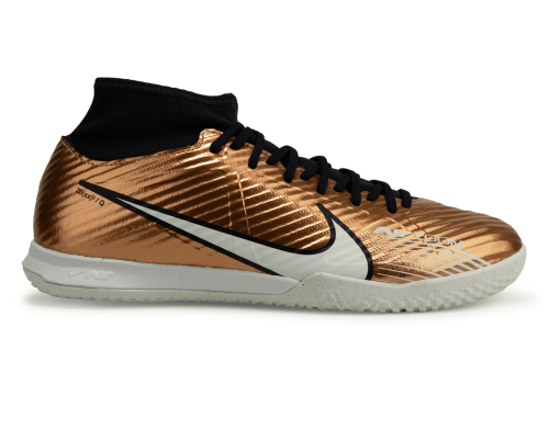 Nike Men's Zoom Mercurial Superfly 9 Academy IC Metallic Copper