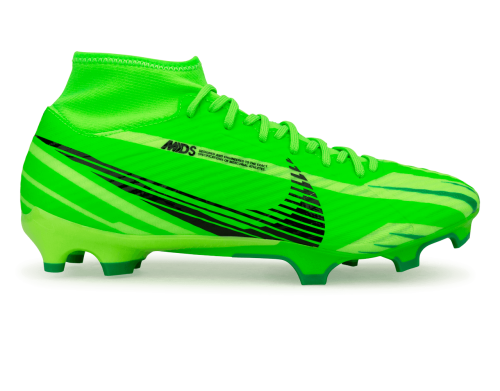 Nike Men's Zoom Mercurial Superfly 9 Academy MDS FG/MG Green Strike/Black