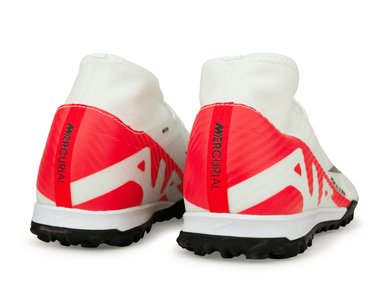 Nike Men's Zoom Mercurial Superfly 9 Academy TF White/Red - Image 4