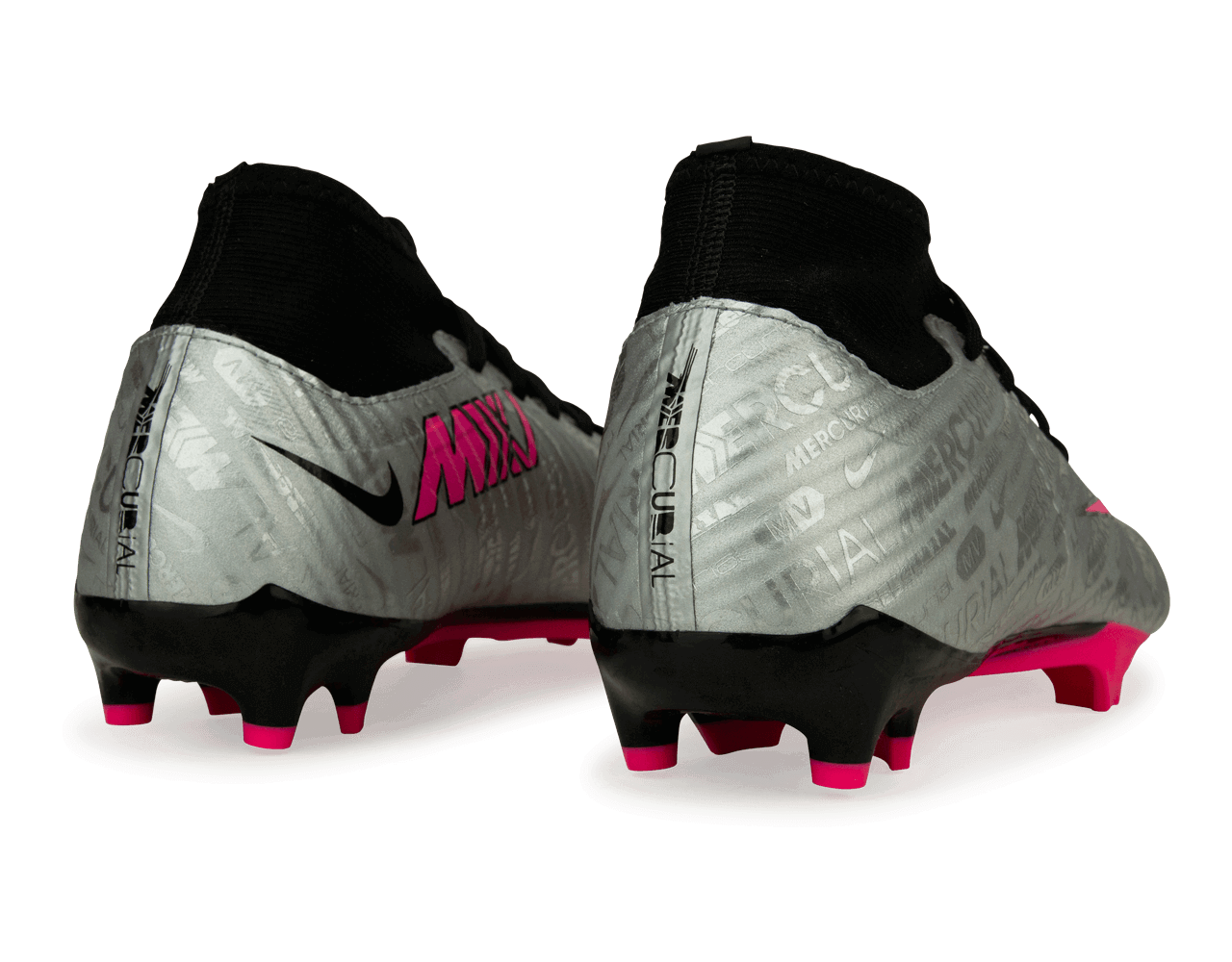 Nike Men's Zoom Mercurial Superfly 9 Academy XXV FG Silver/Black - Image 4