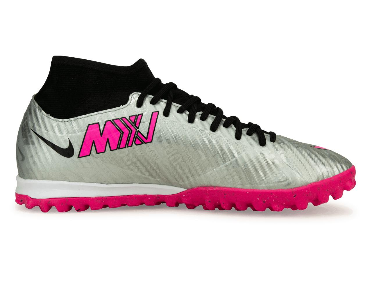 Nike Men's Zoom Mercurial Superfly 9 Academy XXV TF Silver/Black - Image 2