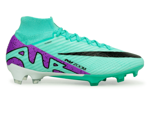 Nike Men's Zoom Mercurial Superfly 9 Elite FG Turquoise/Black/Purple