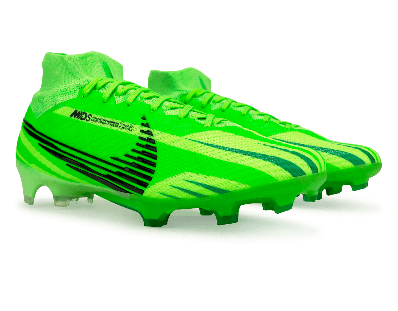 Nike Men's Zoom Mercurial Superfly 9 Elite MDS FG Green Strike/Black - Image 3