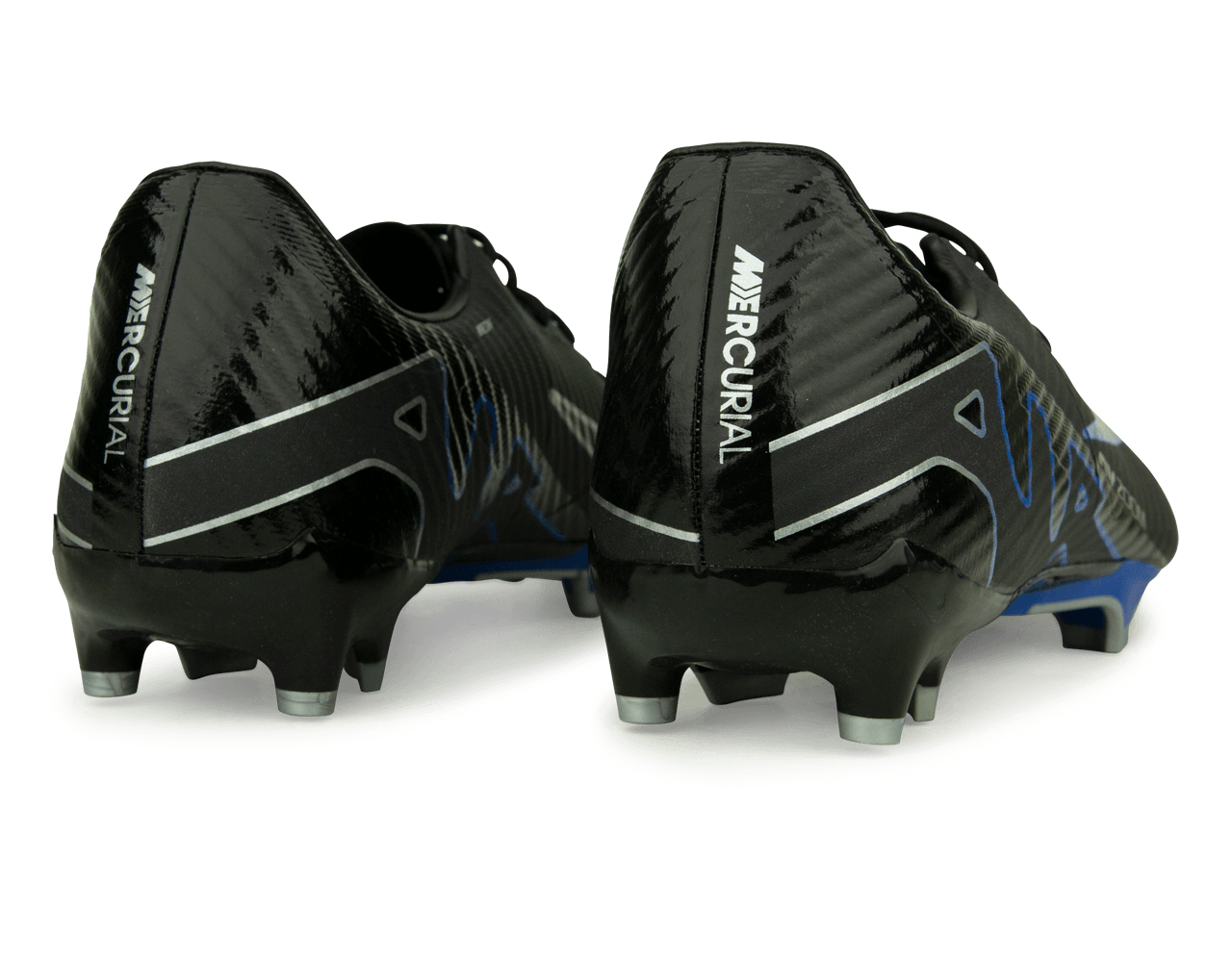 Nike Men's Zoom Mercurial Vapor 15 Academy FG/MG Black/Blue - Image 4