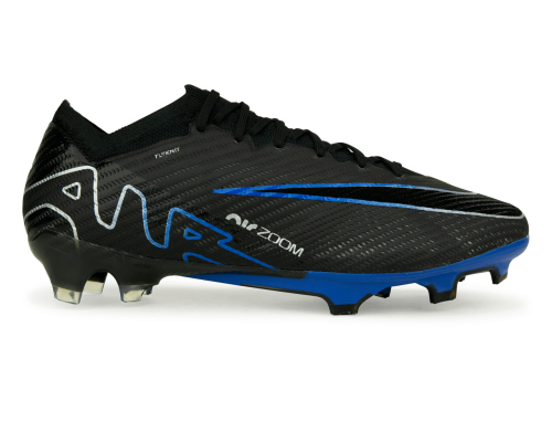 Nike Men's Zoom Mercurial Vapor 15 Elite FG Black/Blue