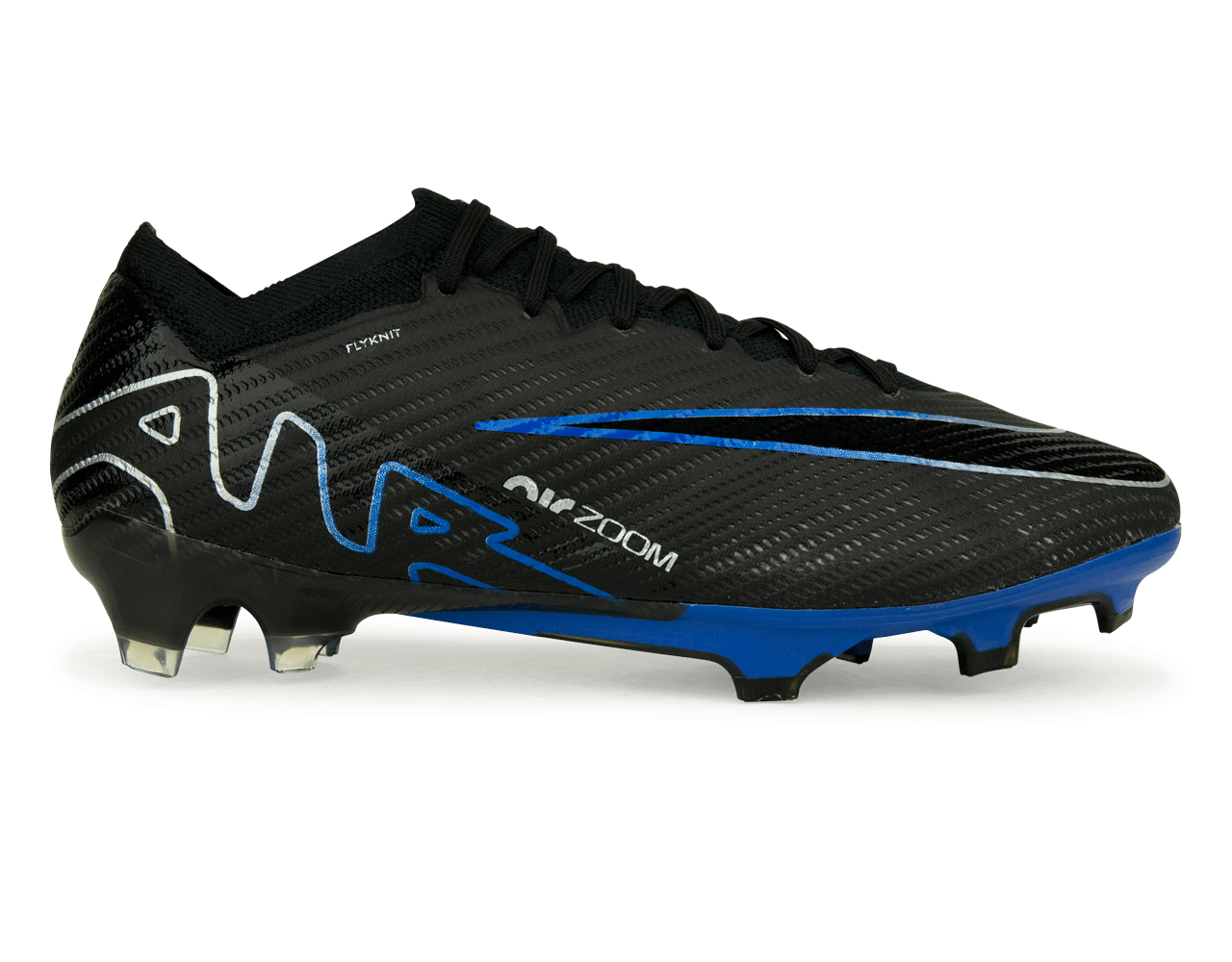 Nike Men's Zoom Mercurial Vapor 15 Elite FG Black/Blue