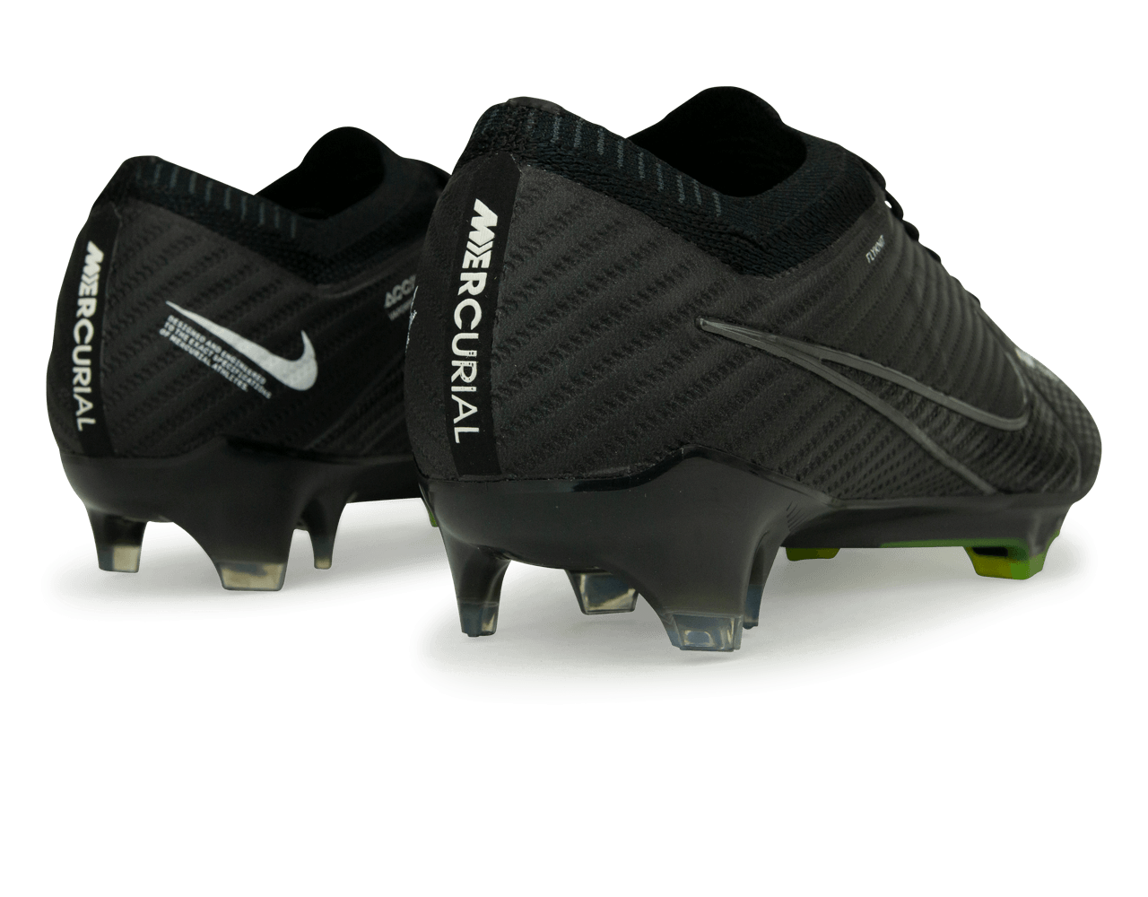 Nike Men's Zoom Mercurial Vapor 15 Elite FG Black/Volt - Image 4