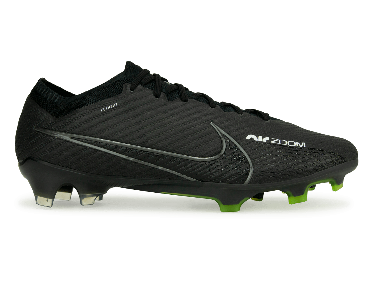 Nike Men's Zoom Mercurial Vapor 15 Elite FG Black/Volt