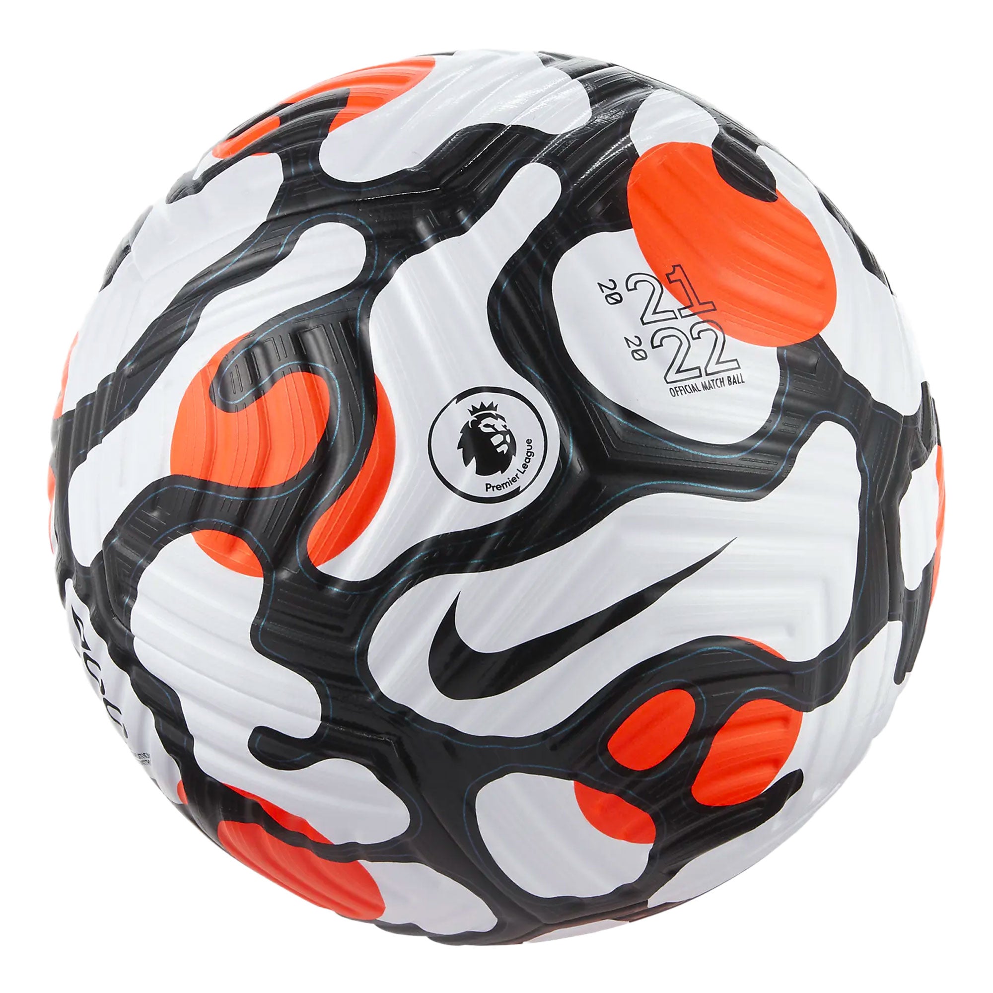 Nike Premier League 2021/22 Flight Official Match Ball White/Crimson/Black - Image 2