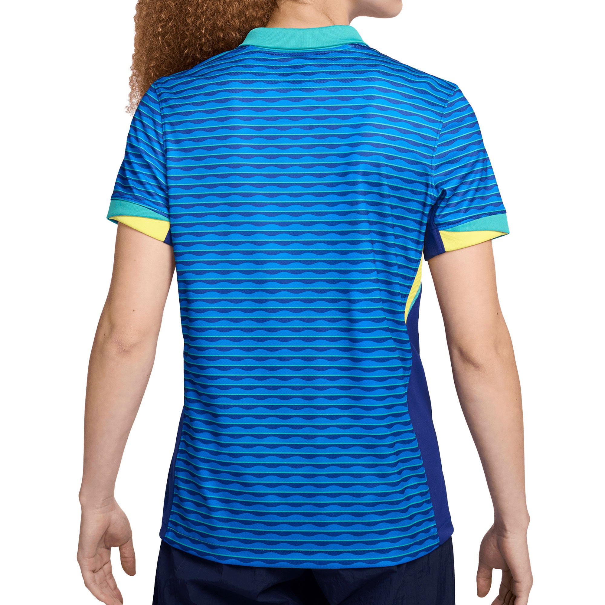 Nike Women's Brazil 2024/25 Away Jersey Blue/Green - Image 2