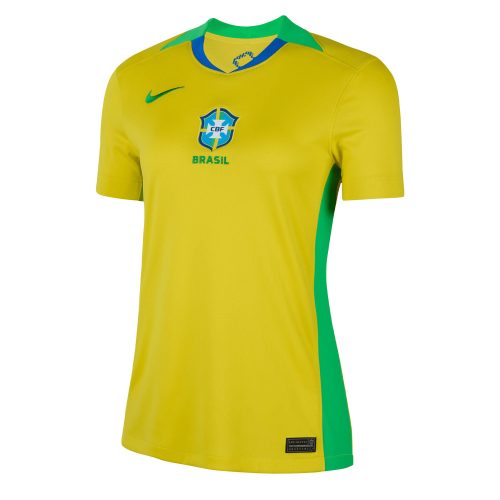 Nike Women's Brazil 2025/26 Home Jersey Yellow/Green