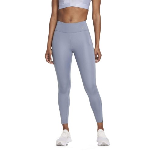Nike Women's Dri-Fit One Mid-Rise Tights Ashen Slate/White