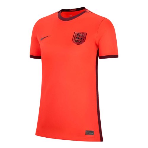 Nike Women's England 2022/23 Away Jersey Crimson/Maroon