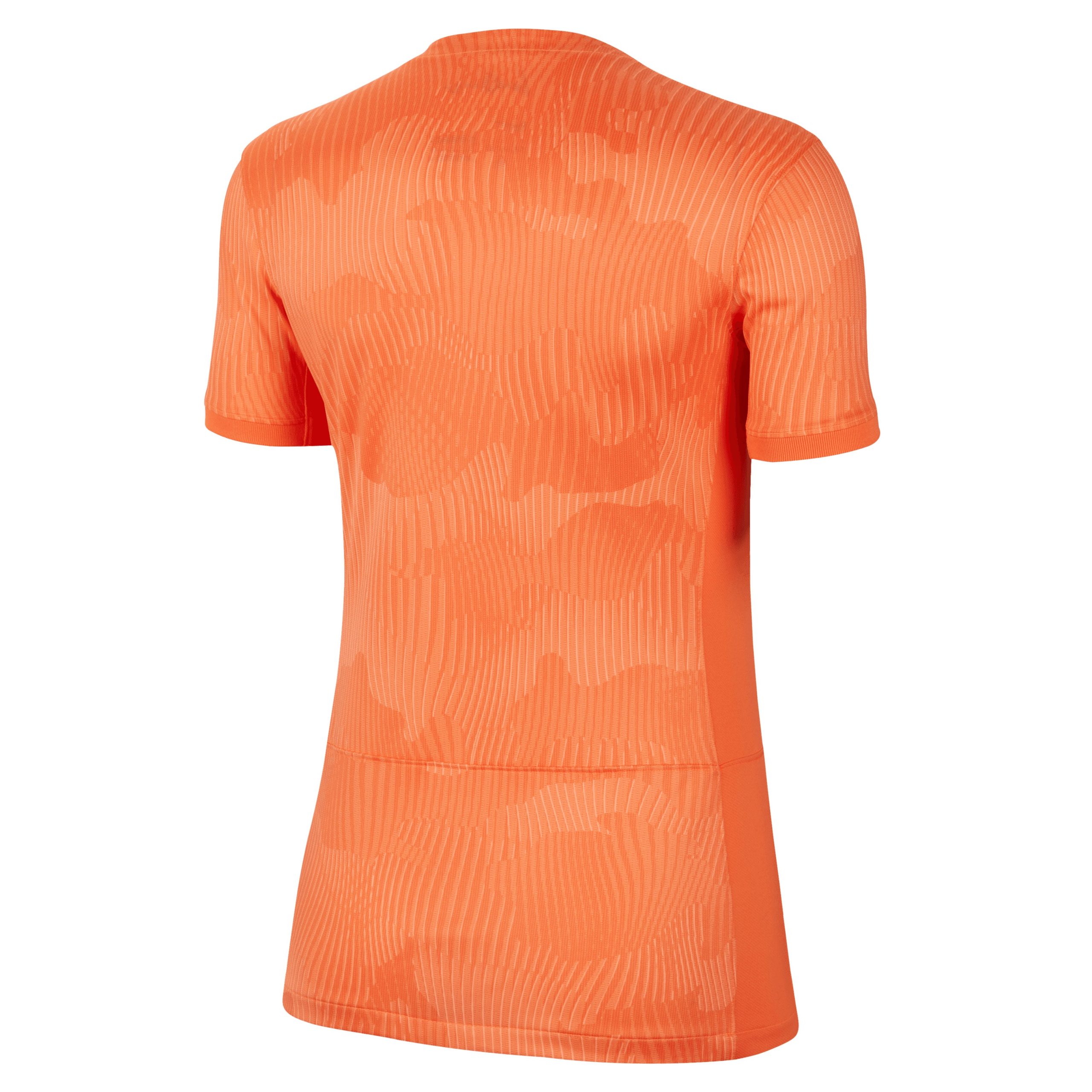 Nike Women's Netherlands 2023/24 Home Jersey Orange/Black - Image 2