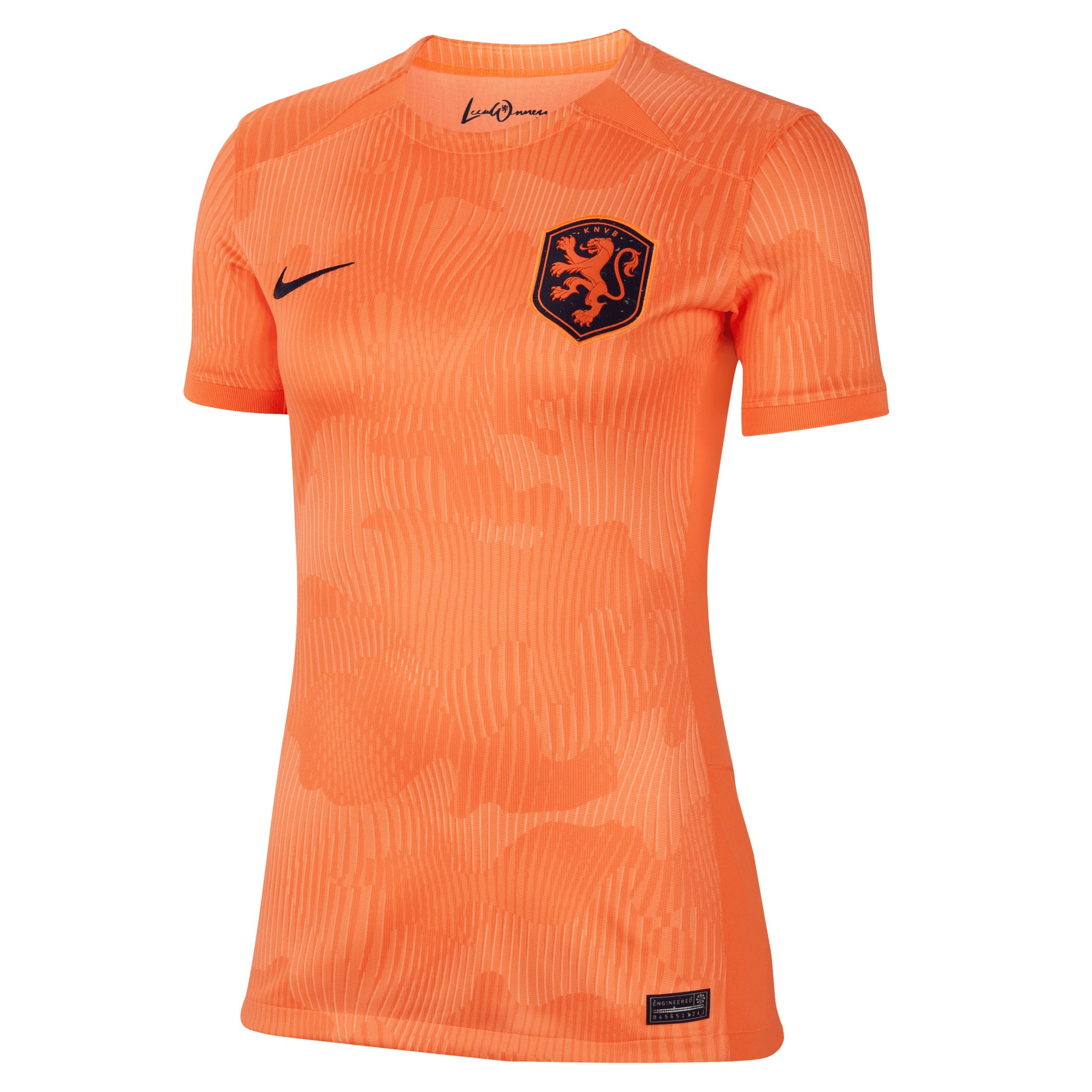 Nike Women's Netherlands 2023/24 Home Jersey Orange/Black