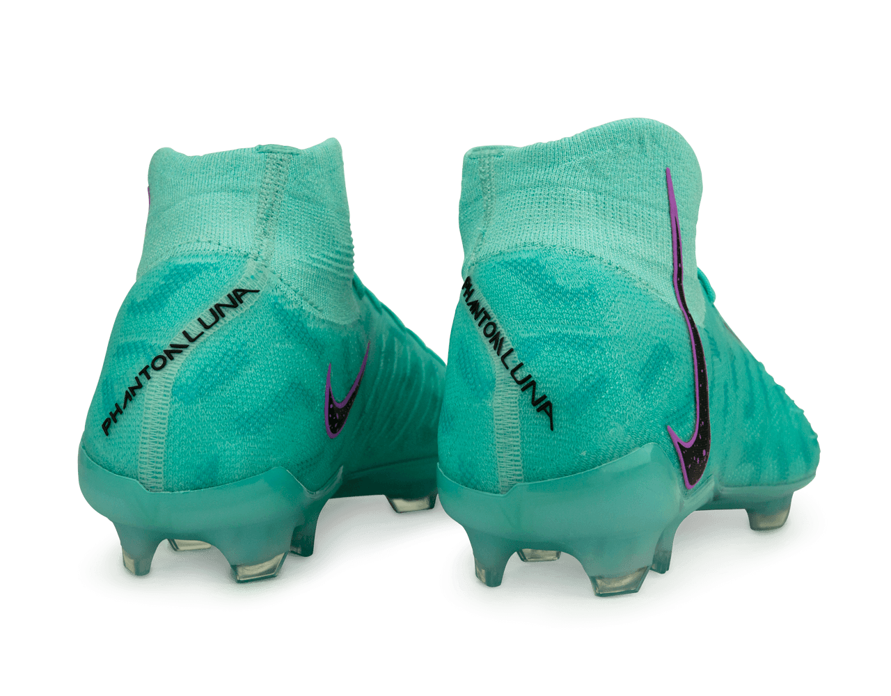 Nike Women's Phantom Luna Elite FG Turquoise/Black/Purple - Image 4