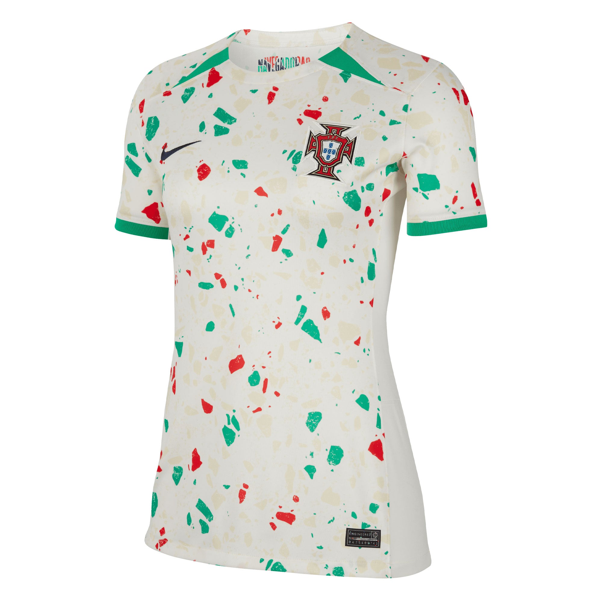 Nike Women's Portugal 2023/24 Away Jersey White/Green