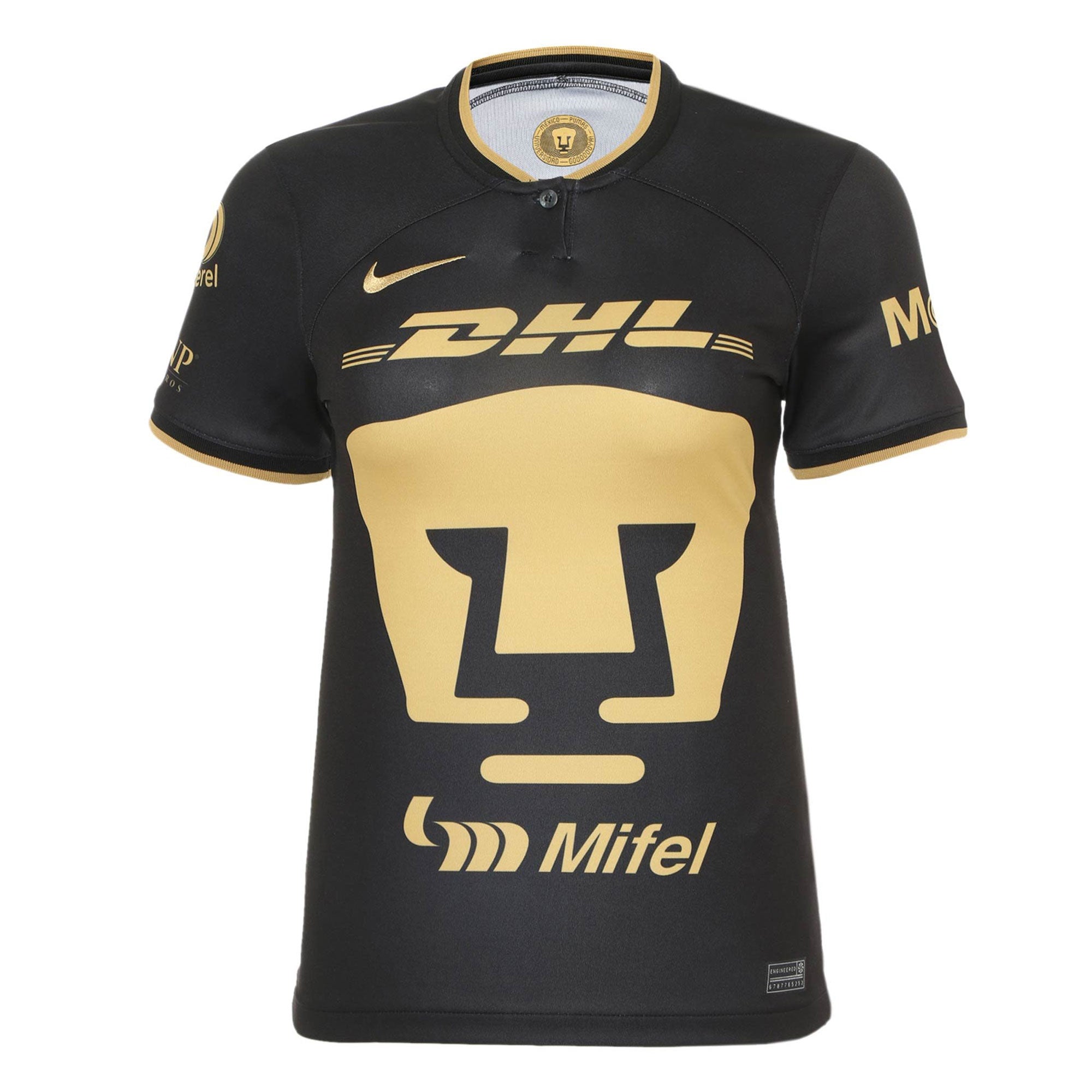 Nike Women's Pumas UNAM 2022/23 Third Jersey Black/Gold