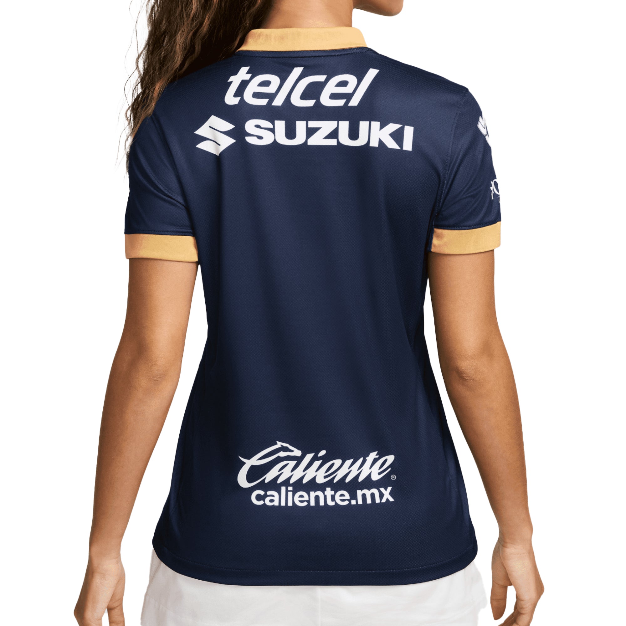 Nike Women's Pumas UNAM 2024/25 Away Jersey Obsidian/Truly Gold/White - Image 2