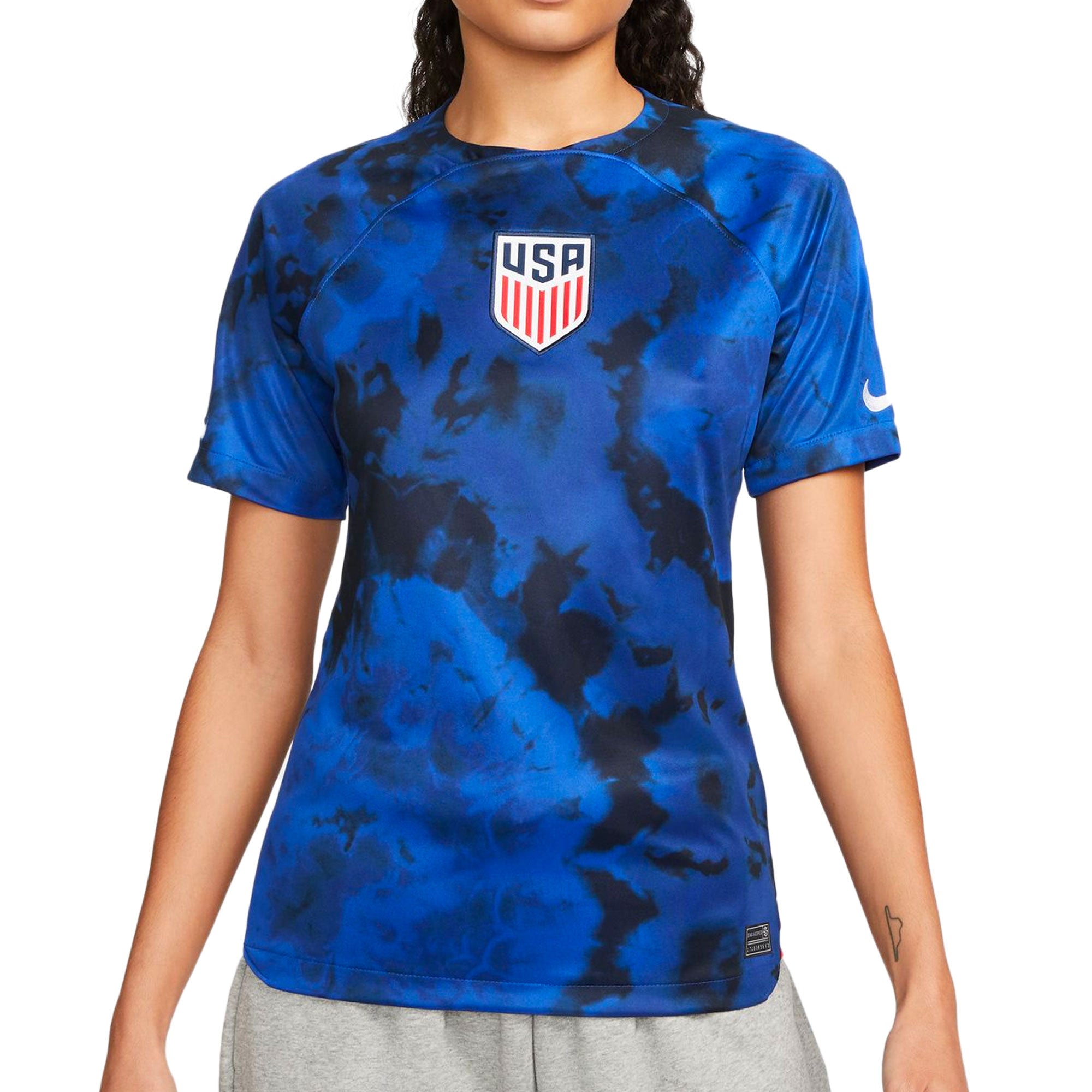 Nike Women's USA 2022/23 Away Jersey Bright Blue/White