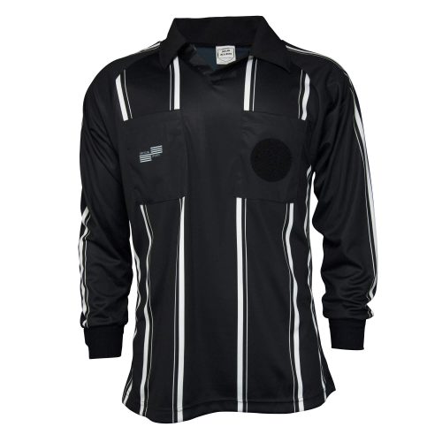 Official Sports Men's USSF Economy Long Sleeve Shirt Black/White