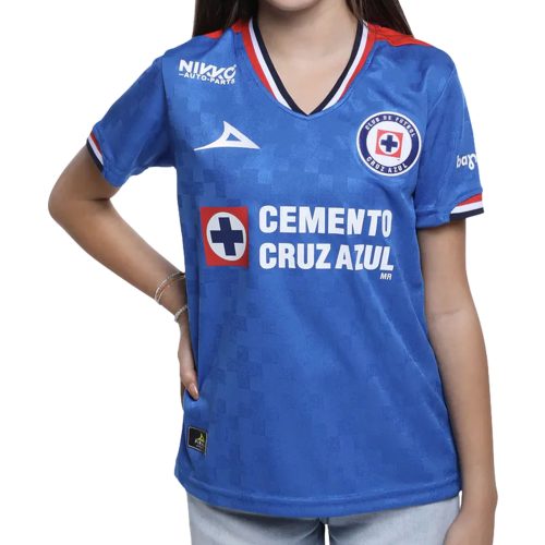 Pirma Kids Cruz Azul 2025/26 Home Jersey Royal Blue/White