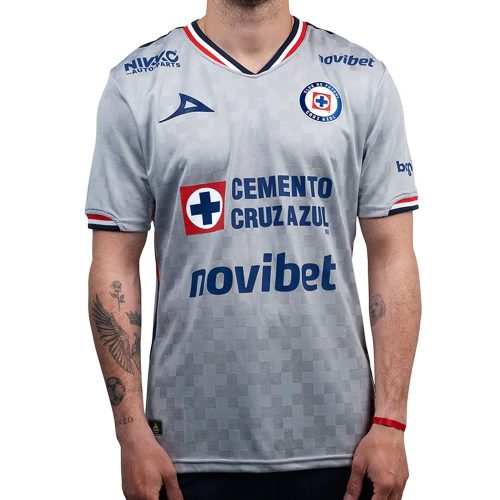 Pirma Men's Cruz Azul 2025/26 Away Jersey Grey/Blue