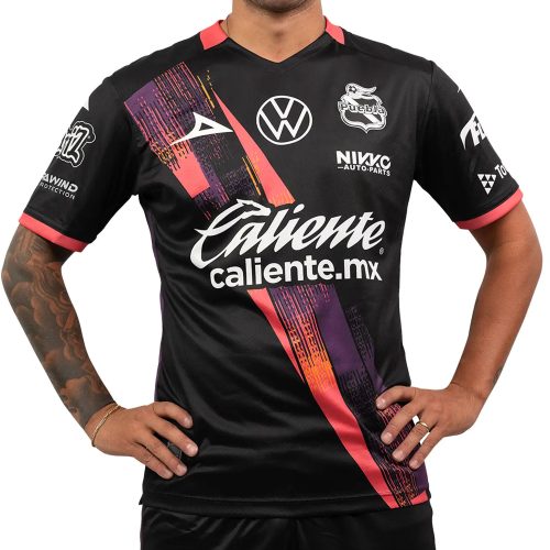 Pirma Men's Puebla 2025/26 Away Jersey Black/White