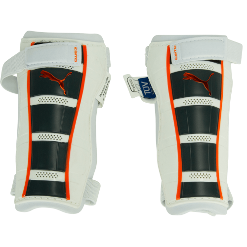 PUMA Esito Shin Guards White/Orange