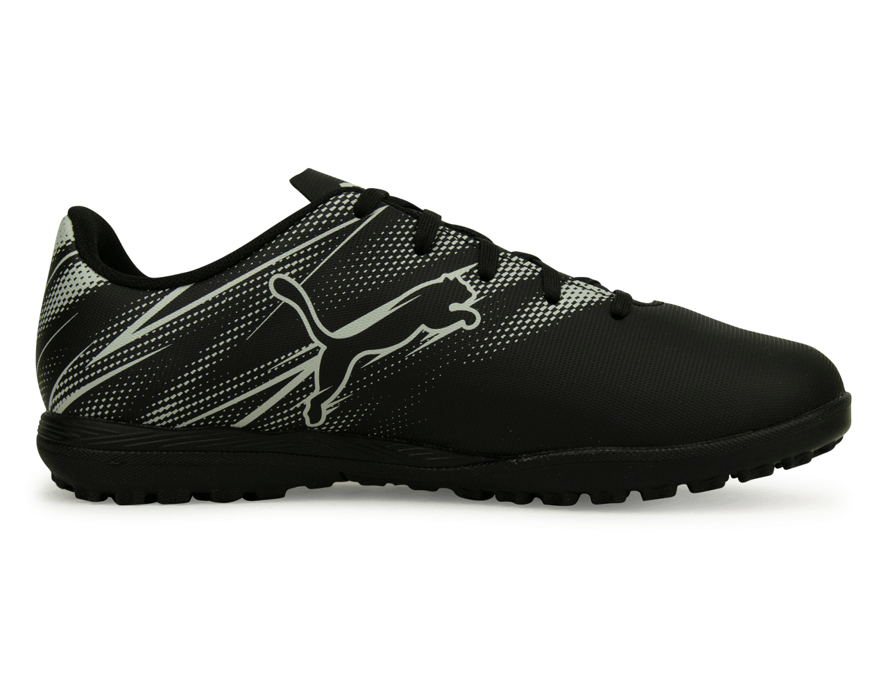PUMA Kids AttaCanto TF Black/Silver - Image 2
