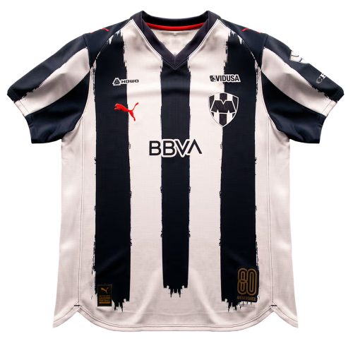 PUMA Kids Monterrey 2025/26 Home Jersey Navy/White