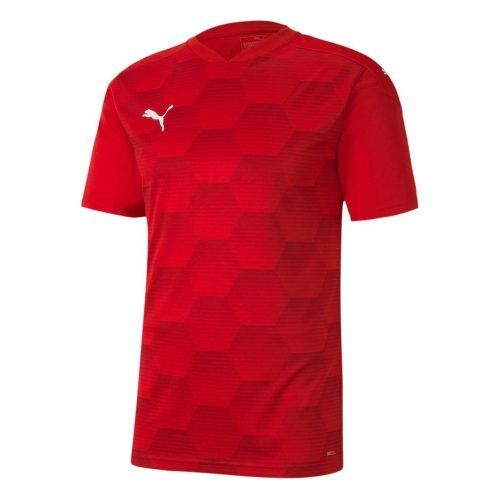 PUMA Kids Team Final 21 Graphic Jersey Red/White