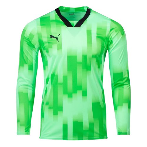 PUMA Kids Team Target Goalkeeper Long Sleeve Jersey Fizzy Lime/Black