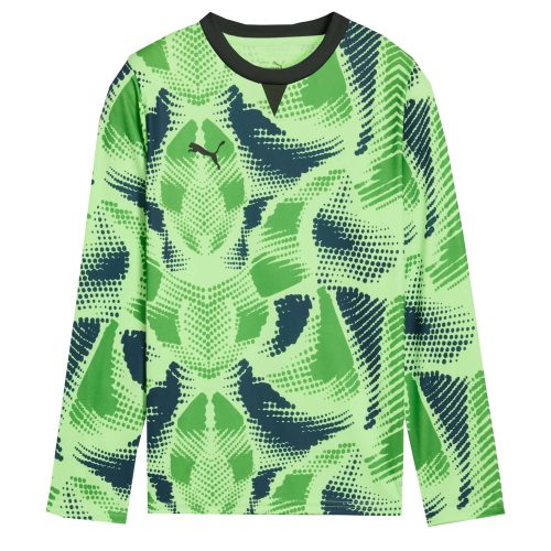 PUMA Kids Team Target Goalkeeper Longsleeve Jersey Fizzy Lime/Black