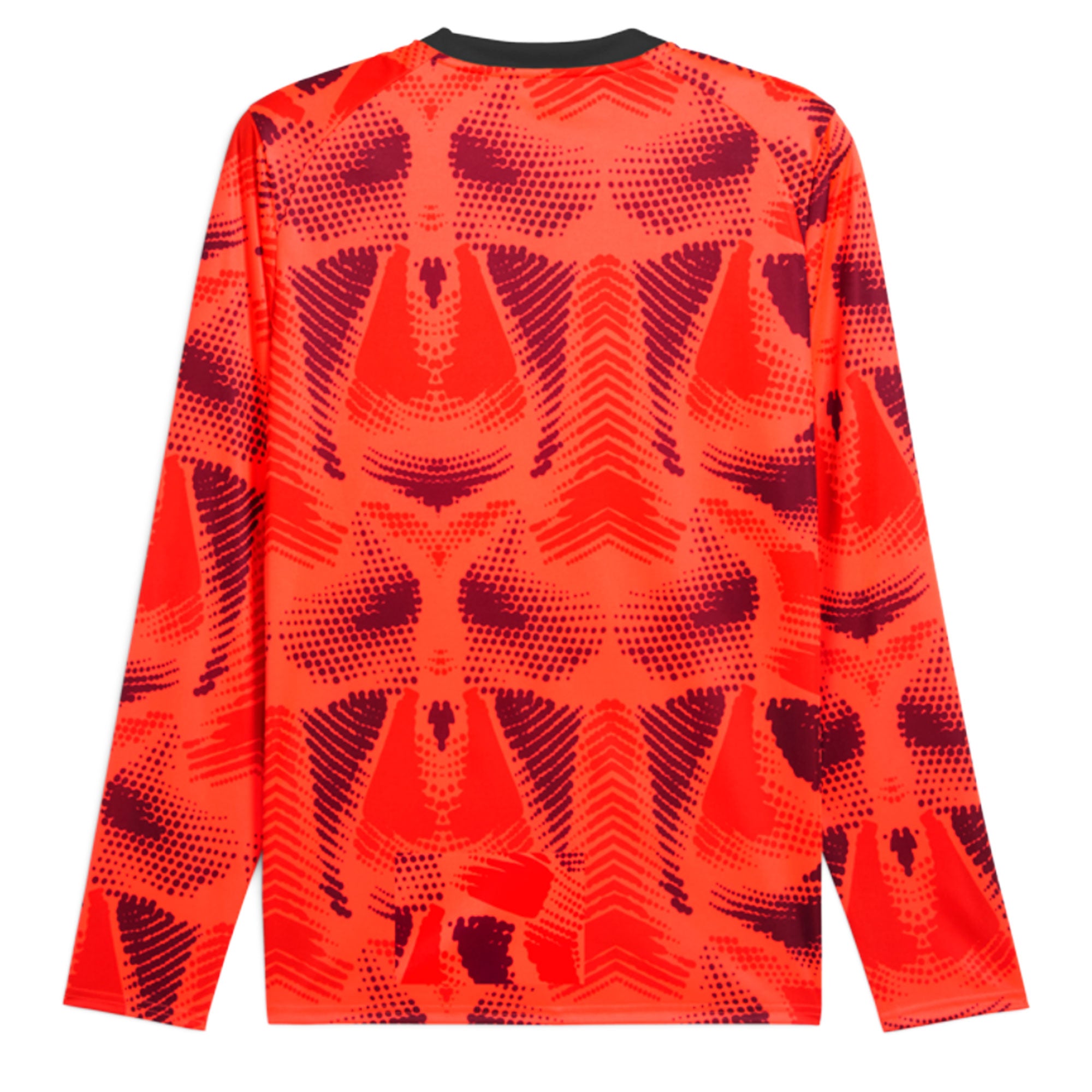 PUMA Kids Team Target Goalkeeper Longsleeve Jersey Red/Black - Image 2