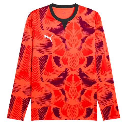 PUMA Kids Team Target Goalkeeper Longsleeve Jersey Red/Black