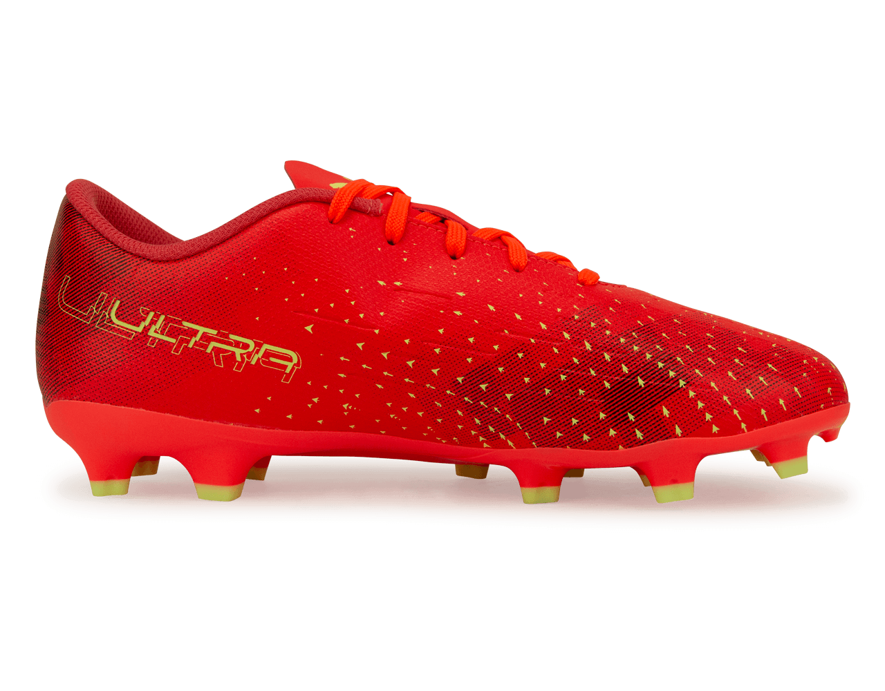 PUMA Kids Ultra FG/AG Coral/Black - Image 2