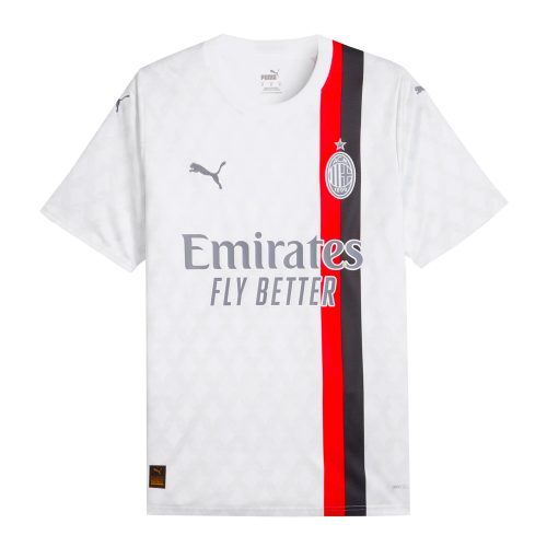 PUMA Men's AC Milan 2023/24 Away Jersey White/Grey