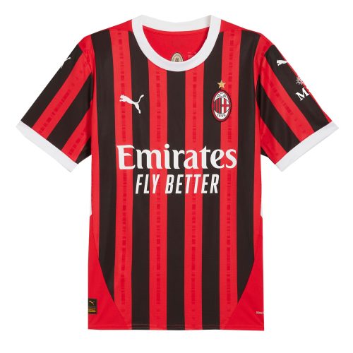 PUMA Men's AC Milan 2024/25 Home Jersey Red/Black