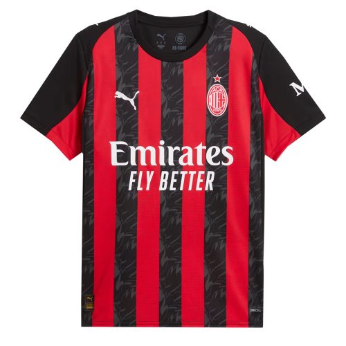 PUMA Men's AC Milan 2025/26 Home Jersey Red/Black
