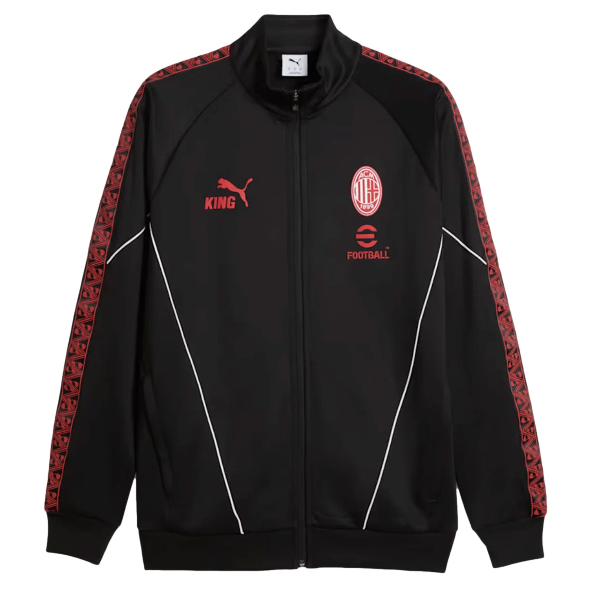 PUMA Men's AC Milan King Anthem Jacket Black/Red