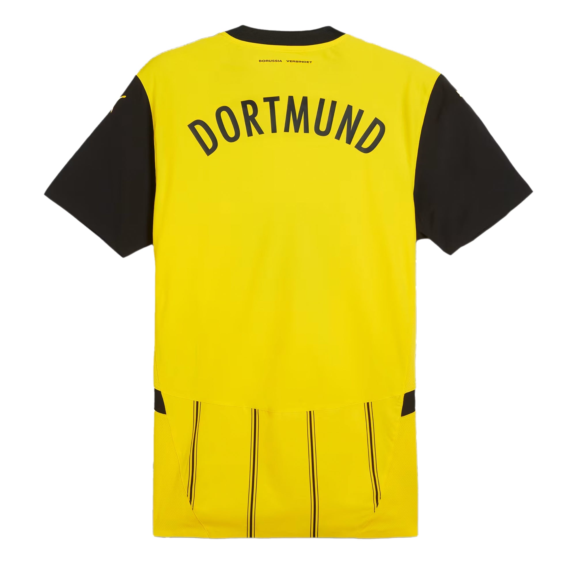 PUMA Men's Borussia Dortmund 2024/25 Authentic Home Jersey Yellow/Black - Image 2