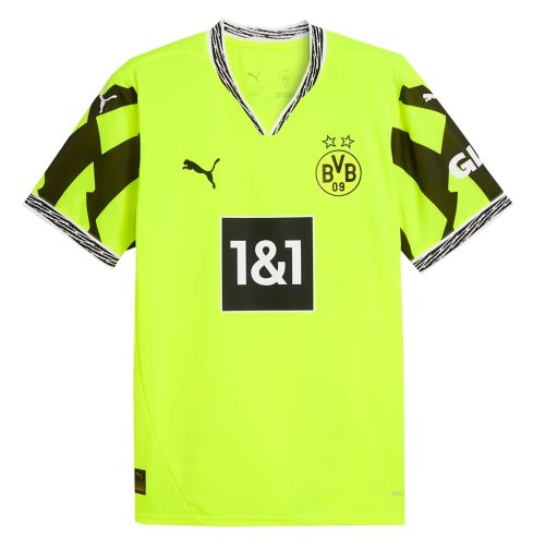 PUMA Men's Borussia Dortmund 2025/26 Anniversary Jersey Yellow Alert/Black